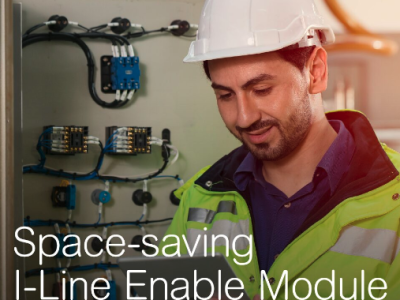 Space-saving I-Line Enable Module - Brochure